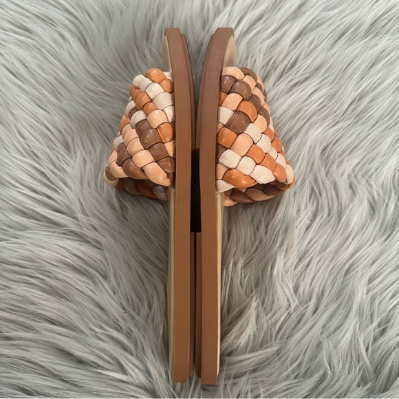 MADEWELL The Suzi Slide Sandal in Multi Woven Leather 7.5 - Picture 6 of 11